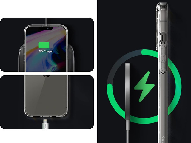 Etui obudowa case Spigen Ultra Hybrid do Apple iPhone 13 Pro Crystal Clear