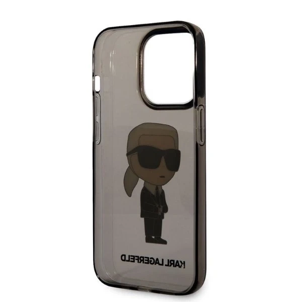 Etui Karl Lagerfeld KLHCP14LHNIKTCK pro iPhone 14 Pro 6,1" pevný obal Ikonik Karl Lagerfeld
