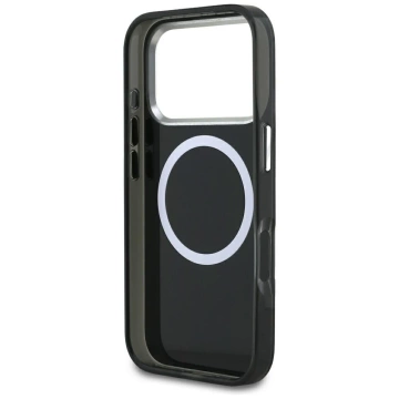 Etui Ochronne do iPhone 17 Pro Karl Lagerfeld IML KL Monogram MagSafe Czarny