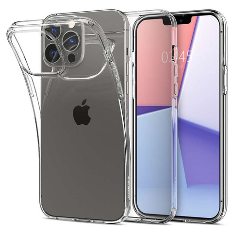 Etui Spigen Liquid Crystal pre Apple iPhone 13 Pro Crystal Clear