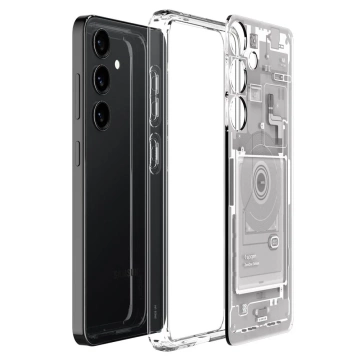 Etui Spigen Ultra Hybrid für Samsung Galaxy S24 Zero One Weiß
