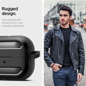 Etui Spigen Rugged Armor do Samsung Galaxy Buds 3/3 Pro Matte Black