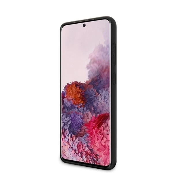 Pevné puzdro Ferrari pre Samsung Galaxy S20 black/black Carbon Heritage