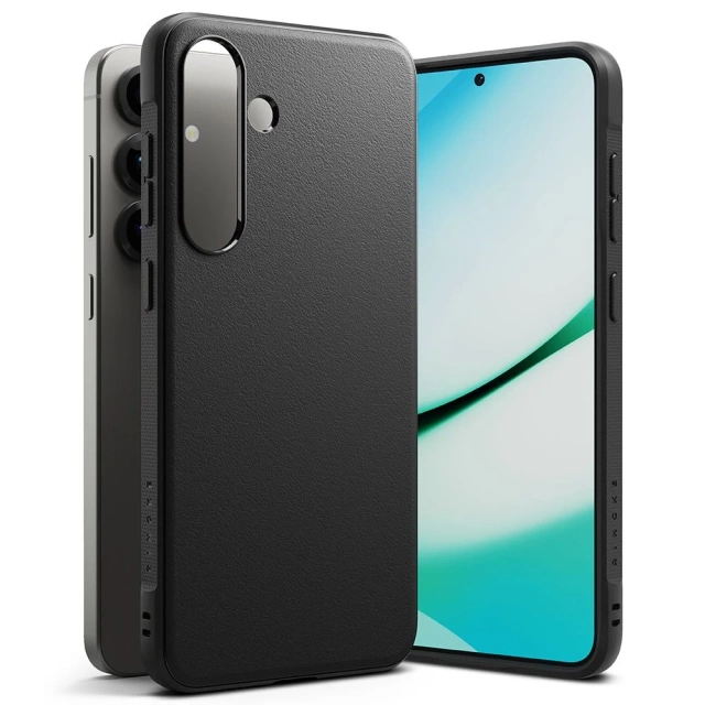 Puzdro pre Samsung Galaxy S25 Plus čierne, krúžky Onyx