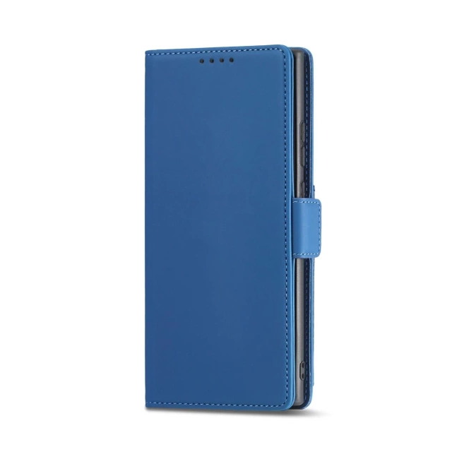 Puzdro na magnetické karty pre Samsung Galaxy S22 Ultra Pouch Card Wallet Card Holder Blue