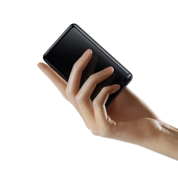 Baseus Magnetic Bracket 10000mAh 20W powerbanka s MagSafe - modrý USB-C kabel 60W 0,5m