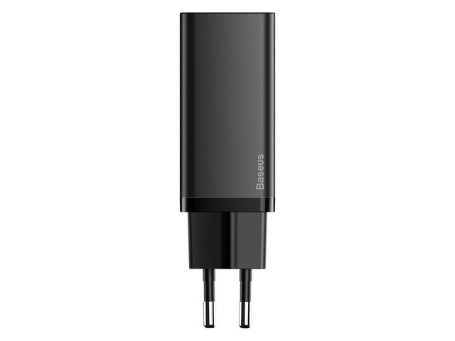 Schnellladegerät Baseus GaN2 Lite USB USB-C 65W EU Schwarz