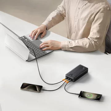 Powerbank Joyroom 20000mAh USB-C USB-A 22.5W - Czarny