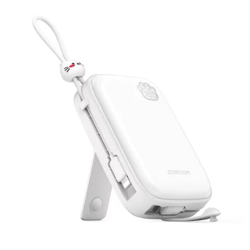 Powerbank Joyroom JR-L008 Plus 22.5W 20000mAh ze stojakiem Biały
