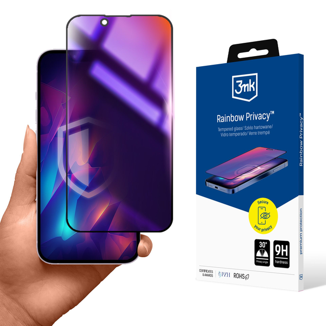 Folia Ochronna 3mk Silky Matt Privacy do iPhone SE 4  2025 / 16e Matowa Prywatyzująca