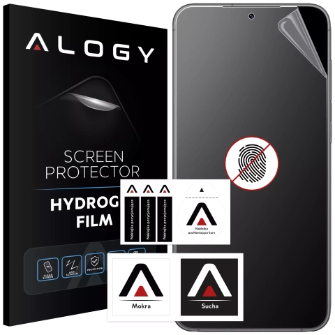 "MATTE" fólia pre Samsung Galaxy S23 Hydrogel Alogy HydroSkin Matte Pro™ obrazovka pre "FIGERPRINT FREE" puzdro