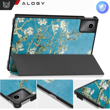 Pouzdro na tablet Lenovo Tab M11 10,95" TB330FU / TB330XU / TB331FC Kryt na tablet Pouzdro Alogy Obal na knihu Blossoming Mandle Tree (van Gogh) Stylus Pen