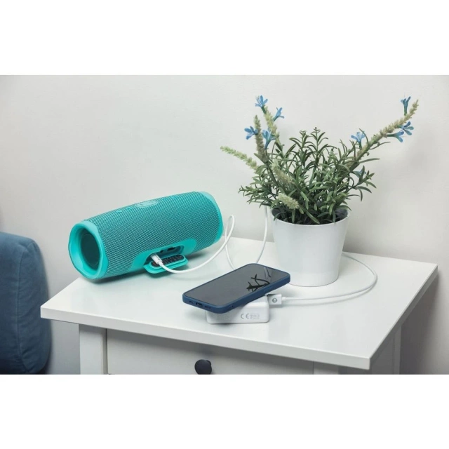 Зарядний пристрій Forcell 4-в-1 для подорожей 8000mAh QC3.0 USB-C Powerbank індукційний