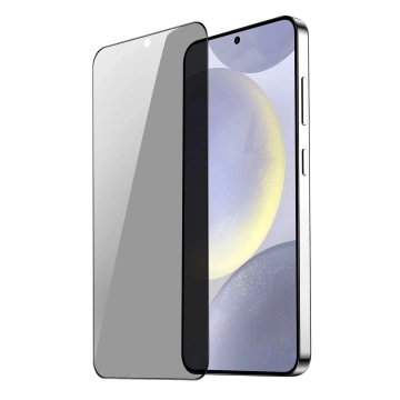 Dux Ducis Glass Privacy pre Samsung S24 - s čiernym rámom