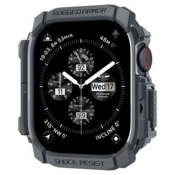 APPLE WATCH 10 CASE (46MM) DARK GREY SPIGEN RUGGED ARMOR