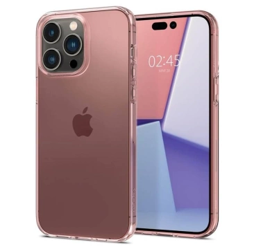 Чохол для iPhone 14 Pro Max Spigen Liquid Crystal Flex Rose Crystal
