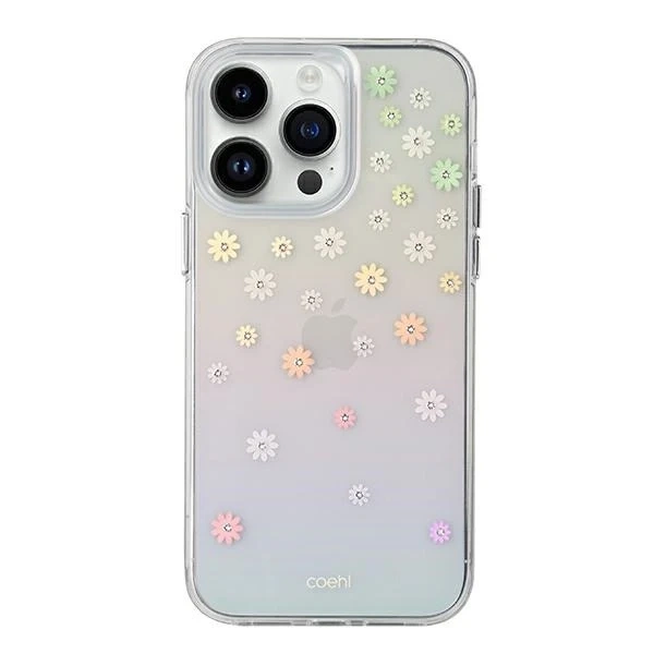 Etui UNIQ Coehl Aster do iPhone 14 Pro 6,1" różowy/spring pink