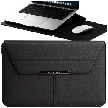Ochranné puzdro na notebook, MacBook Air Pro 13,3" Alogy Hard Foam Bag pre 13-14" notebooky čierne