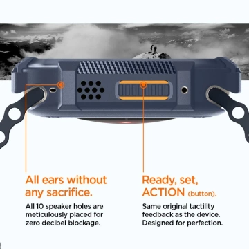 Etui Spigen Rugged Armor für Apple Watch Ultra 1 / 2 (49 mm) Marineblau