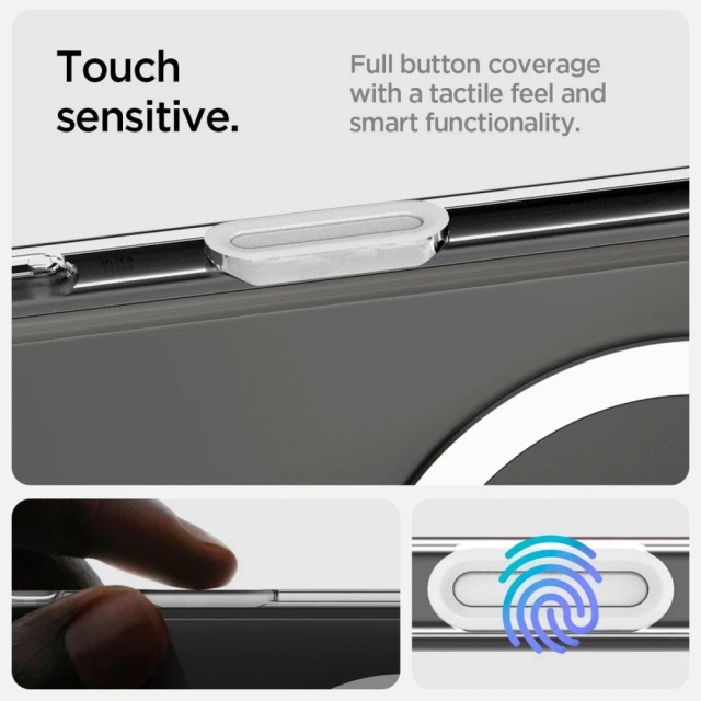 Etui Spigen Ultra Hybrid “T” Mag Magsafe iPhone 16 Pro Max White