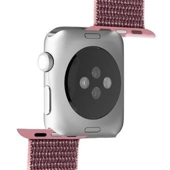 Pasek Nylonowy Puro Sport Band do Apple Watch 42/44/45 mm w Różowym – ultralekki i wygodny na każdą okazję
