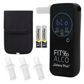 FITalco Galaxy Plus dechový analyzátor s platinovým elektrochemickým senzorem, elektrochemický, černý