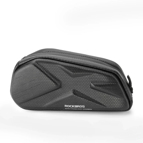Rockbros 1.4L Top Tube Bike Bag – Black