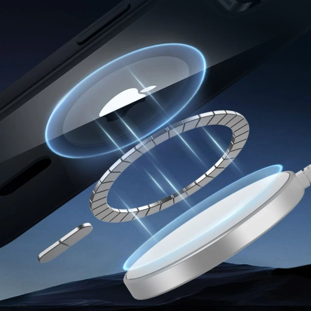 Чохол для iPhone 16e ESR Classic Hybrid HaloLock MagSafe Clear/Black