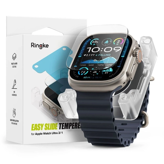 Захисне скло Ringke Easy Slide для Apple Watch Ultra 1/2 49 мм