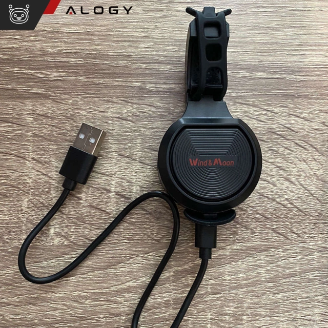 Elektrický zvonek 2v1 cykloalarm Alogy Waterproof Electric Bell na vodotěsné kolo černý