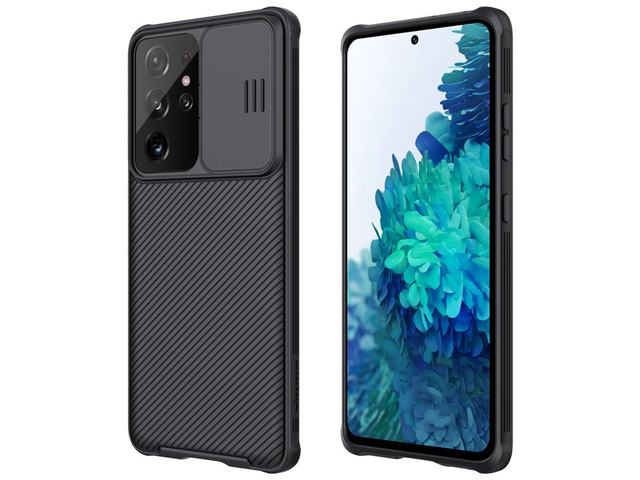 Nillkin CamShield Pro Schutzhülle für Samsung Galaxy S21 Ultra Schwarz