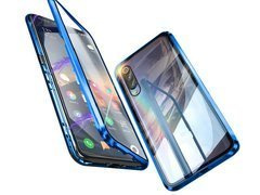 Dr.Fit Double-Sided Magnetic Glass Case for Xiaomi Mi 9 Blue