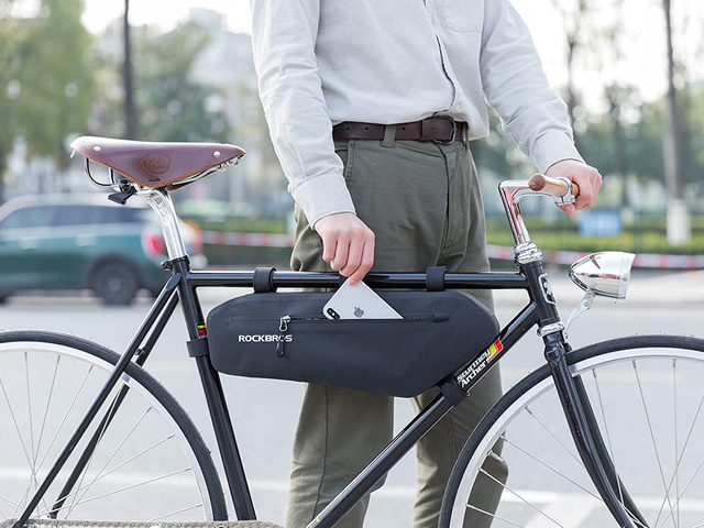 Сумка велосипедна під раму RockBros AS-018 Black