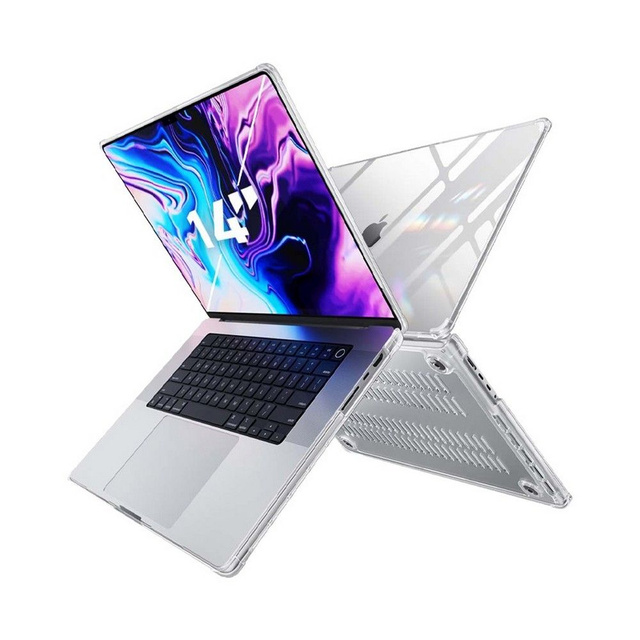 Etui obudowa Supcase Unicorn Beetle Clear für Apple Macbook Pro 14 2021 Clear
