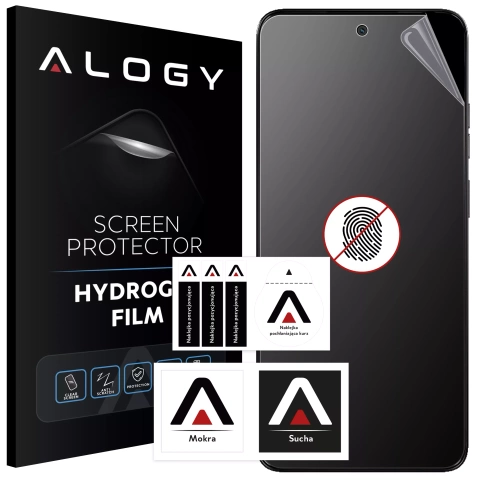 Folia "MATOWA" do Motorola Moto G15 / G15 Power / G05 / E15 Hydrożelowa Alogy HydroSkin Matte Pro™ na ekran do etui "BEZ ODCISKU PALCÓW"