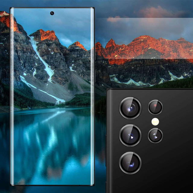 Kryt objektívu pre Samsung Galaxy S24 Ultra - 3mk Lens Protection Pro Black