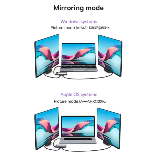 Baseus Metal Gleam Series 7-v-1 HUB šedý (WKWG040013)