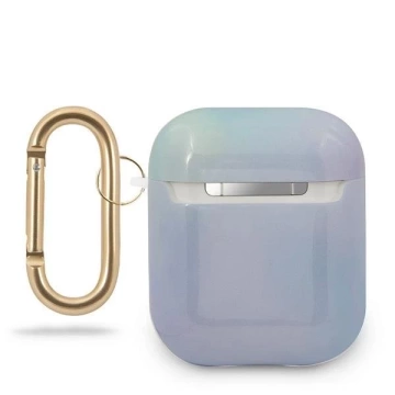 Guess GUACA2TPUMCGC02 obal na AirPods niebieski/blue Tie