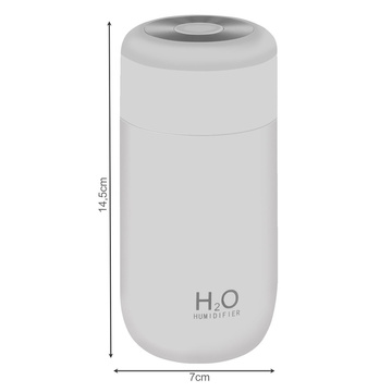 Зволожувач повітря Aroma Diffuser LED Aromatherapy USB White