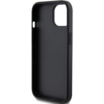 Оригінальний GUESS Hardcase GUHCP15SHG4SGK Case для iPhone 15 (Fixed Glitter Big 4G / чорний)