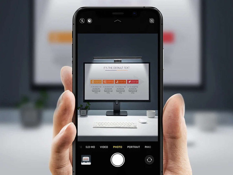 Baseus I-Wok LED Lampe für 5W USB Computermonitor Schwarz