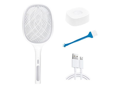 Lampa na hubenie hmyzu 10 LED UV Alogy prenosná pasca na hmyz Biela