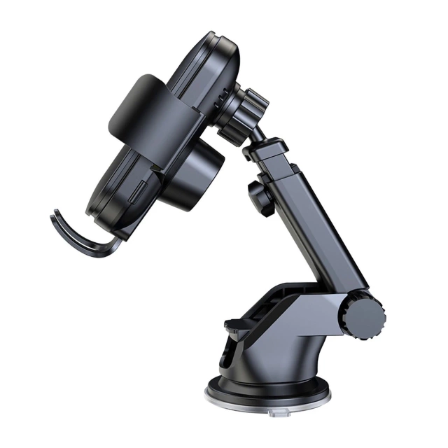 Uchwyt Wozinsky WUMID z Ładowarką Indukcyjną 15W do Auta Czarny