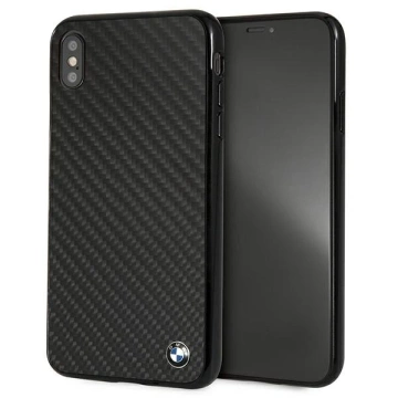 Etui ochronne na telefon hardcase BMW BMHCI65MBC do Apple iPhone Xs Max czarny/black Siganture-Carbon