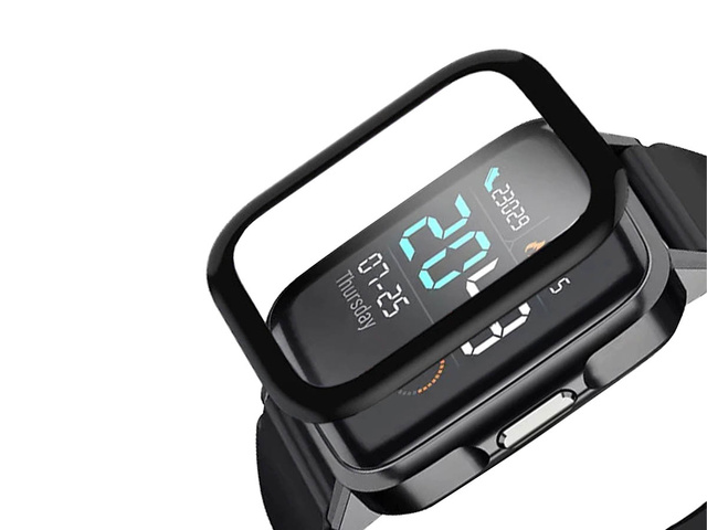 2x flexibles Alogy 3D Schutzglas für Haylou Solar LS02 schwarz