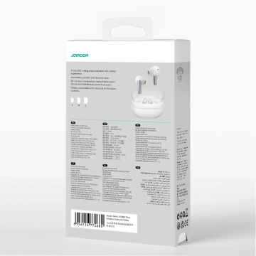 Bezdrôtové slúchadlá do uší Joyroom Jbuds Series JR-BB1 TWS – biele