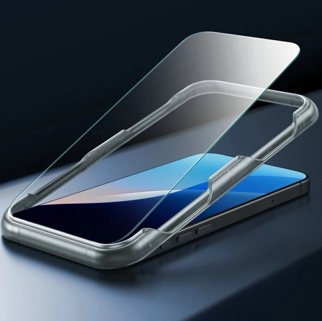 Etui obudowa ESR Classic Hybrid Halolock Magsafe & Tempered Glass do iPhone 16 Plus Clear/Black