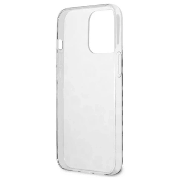 Guess GUHCP13LHSLEOK iPhone 13 Pro / 13 6,1" szary/sivé pevné puzdro Leopard