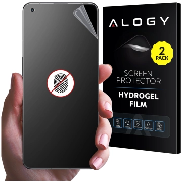 2x „MATTE“ fólia pre obrazovku OnePlus 11 Hydrogel Alogy HydroSkin Matte Pro™ pre puzdro „FRGERPRINT FREE“