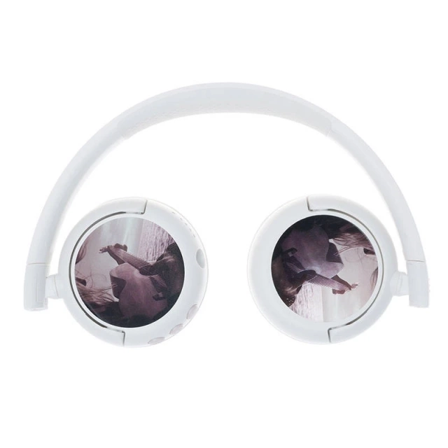 BuddyPhones POPFun Kids Wireless Headphones (White)